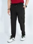 Men's Summer 5 Pocket Cargo Joggers (Black)