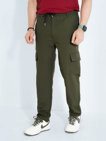 Men's Summer 5 Pocket Cargo Joggers (Olive)