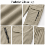 5 Pocket Cargo Stone Color Front
