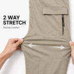 5 Pocket Cargo Stone Color Front